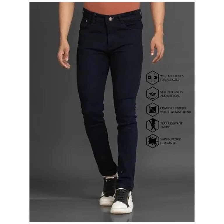 Lzard Denim Mens Black Jean