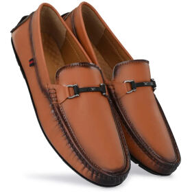 Asturias Men's Casual Loafers Loafers | Loafers for Men (Tan, Numeric_9)