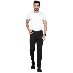 AAA_Class Men's Casual Solid Lycra Trouser for Men Boys|Men's Casual Trouser