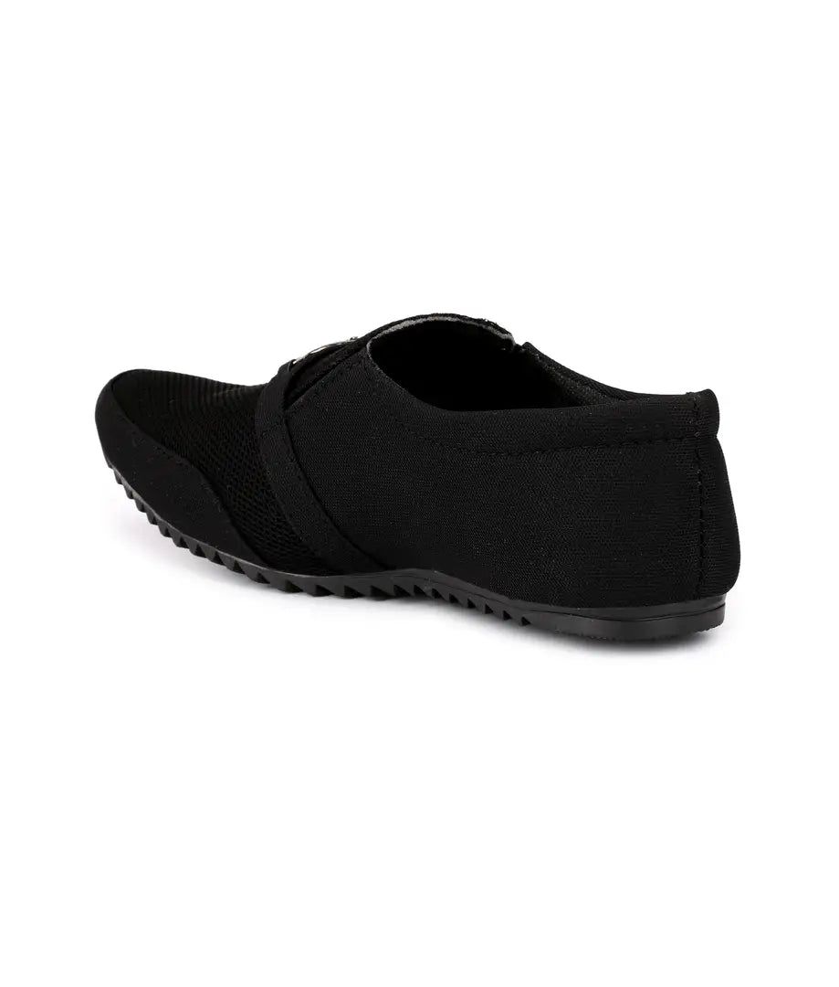 1538654359381_kk05604-originnm80prcnt Black Slip-on Canvas Casual Party Wear Shoes