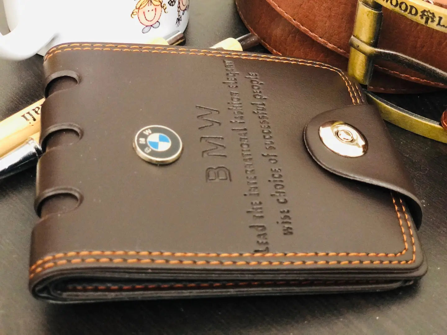 1577961240902_IMG9778-originnm80prcnt Classy Brown Solid Leatherette Two Fold Wallet For Men