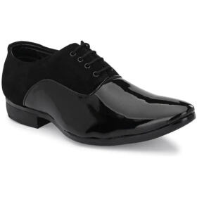 Classy Patent Leather Derbys for Men