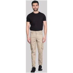 Classic Cotton Solid Cargos for Men