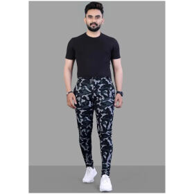 Classic Polyester Printed Jogger for Men