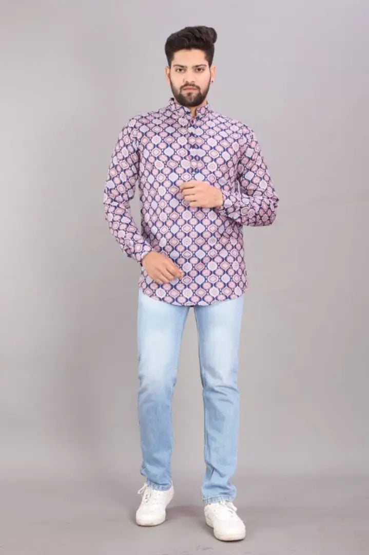 1675676614221_WhatsApp_Image_2023-01-06_at_11.23.54-originnm80prcnt Classic Cotton Printed Short Kurtas for Men