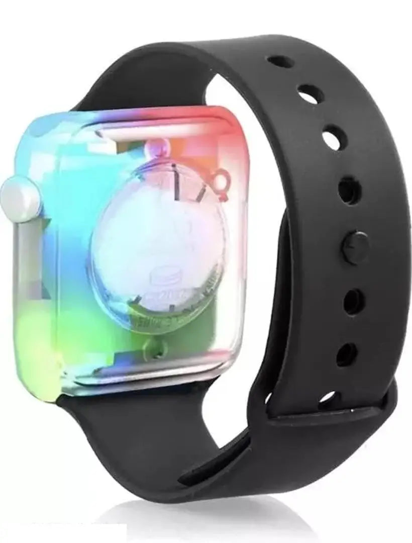 1677922145703_ku0n_512-originnm80prcnt Black Disco light Square LED Watch Digital Watch - For Boys Girls pack of 1