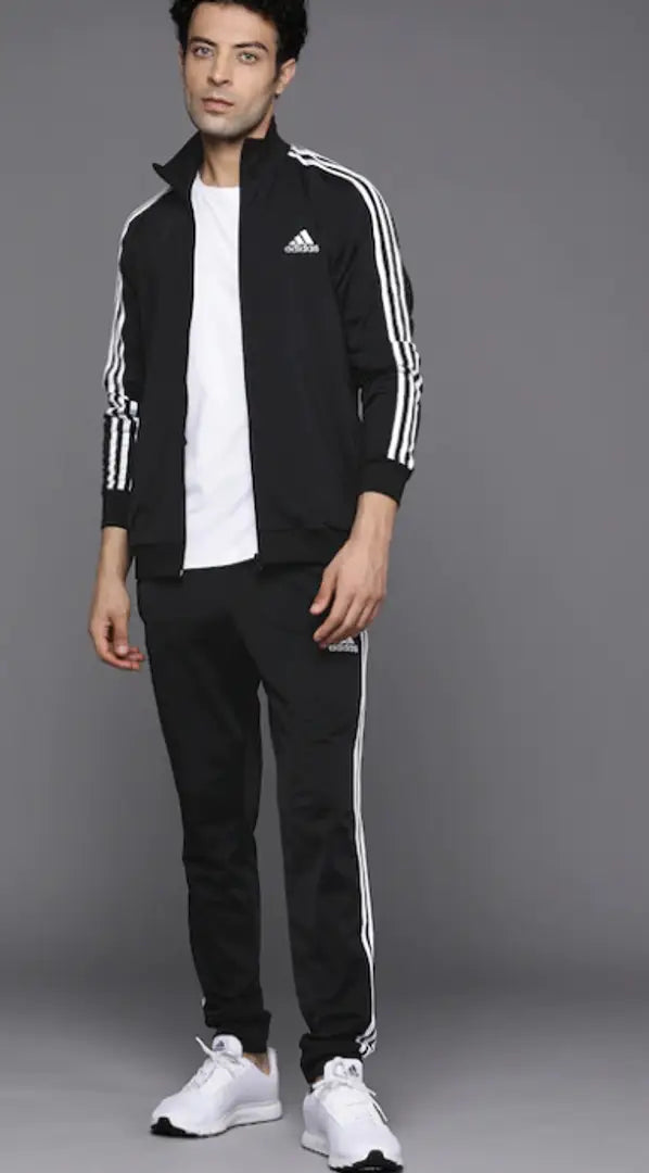 1680158357619_Tracksuit-originnm80prcnt Black Striped Men Tracksuit