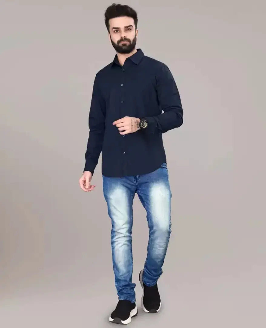 1686459375478_navy-originnm80prcnt Casual Shirts for Men