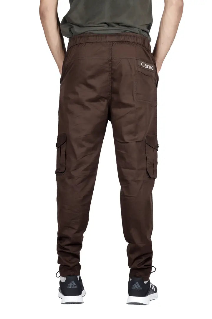 1686743926538_BROWN4-originnm80prcnt Classic Cotton Solid cargo track pant for Men
