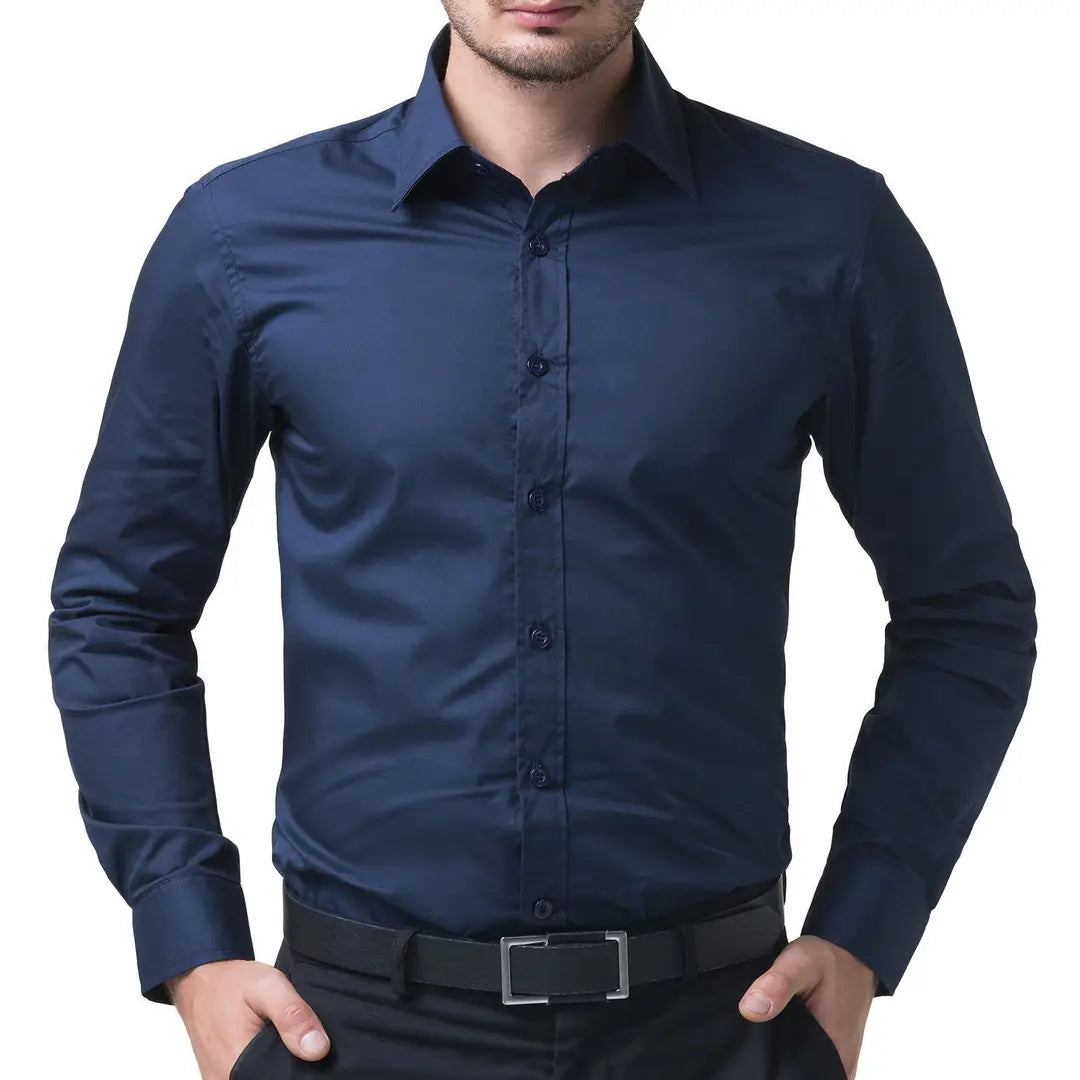 21c531dd-e03f-469b-9098-713096711cb7_11287246-originnm80prcnt ZAKOD Latest Fashion Office Wear Shirts for Men,Formal Wear Shirts,100% Cotton Shirts, M=38,L=40,XL=42