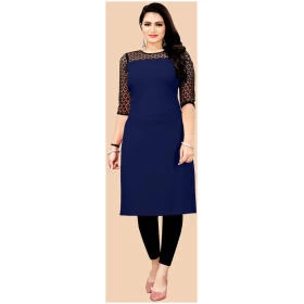 Stylish Fancy Designer Polyester Kurta For Women
