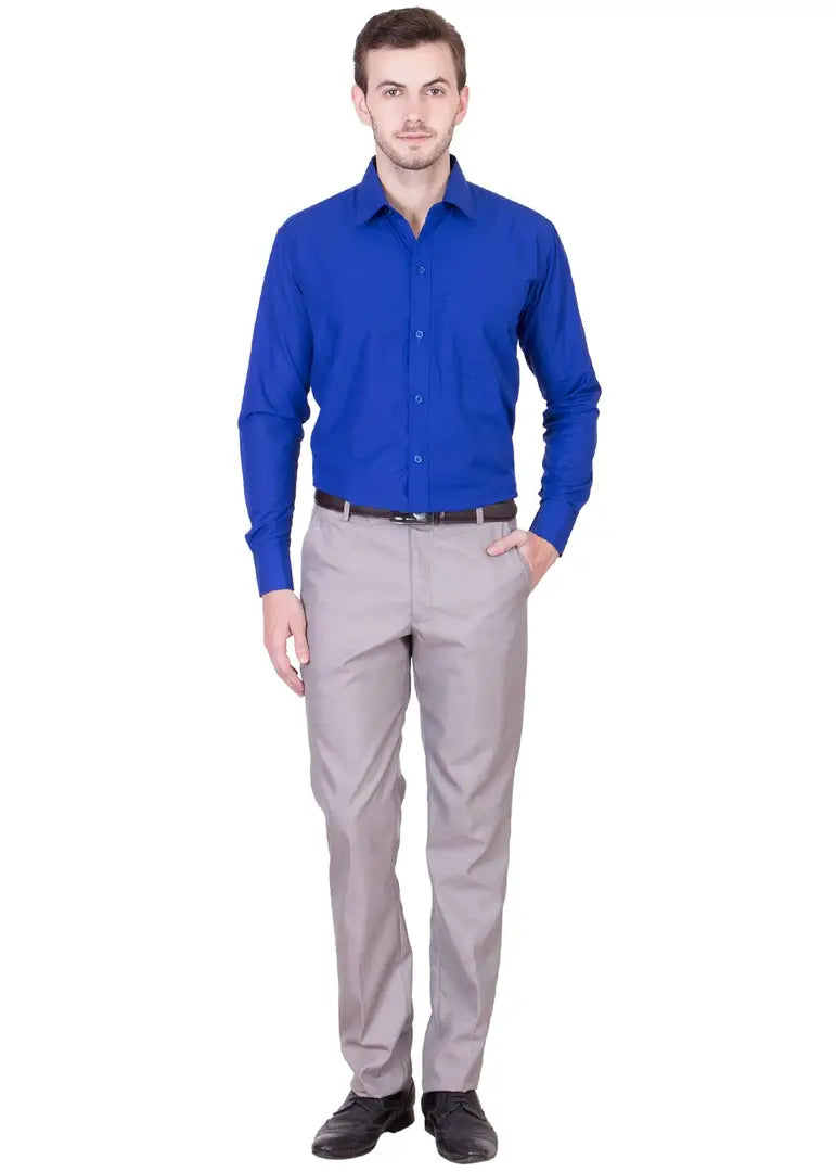 48ca06a1-aec9-4756-adfc-31e26783255f_26272168-originnm80prcnt BEING FAB Men's Formal Shirt Cotton Polyester Blend Slim Fit Solid Blue_S