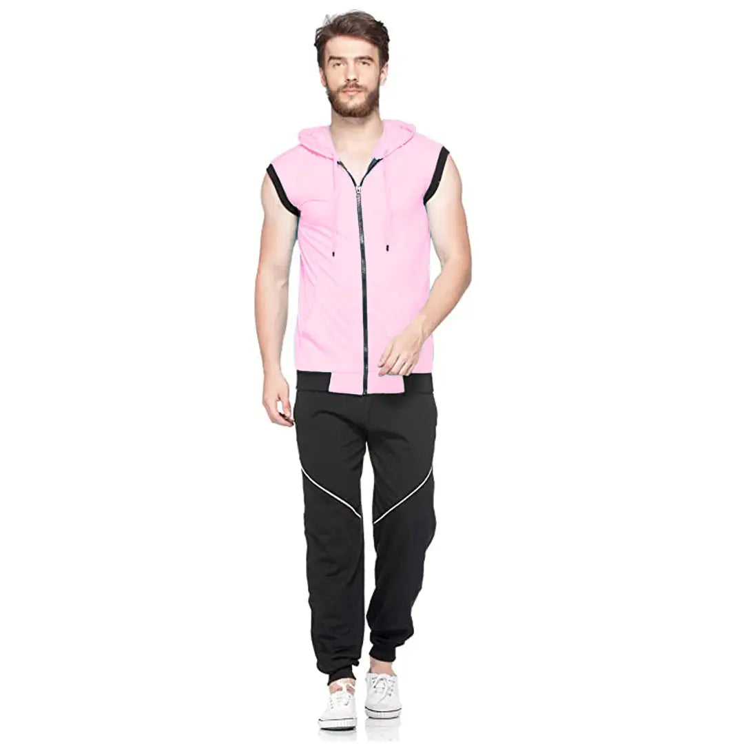 5b71130a-7109-4eca-9d20-c717e4e56981_18485835-originnm80prcnt Adorbs Men's Cotton Blend Hooded Sleeveless Tshirt (634-s_Baby Pink_S) Pack of 1