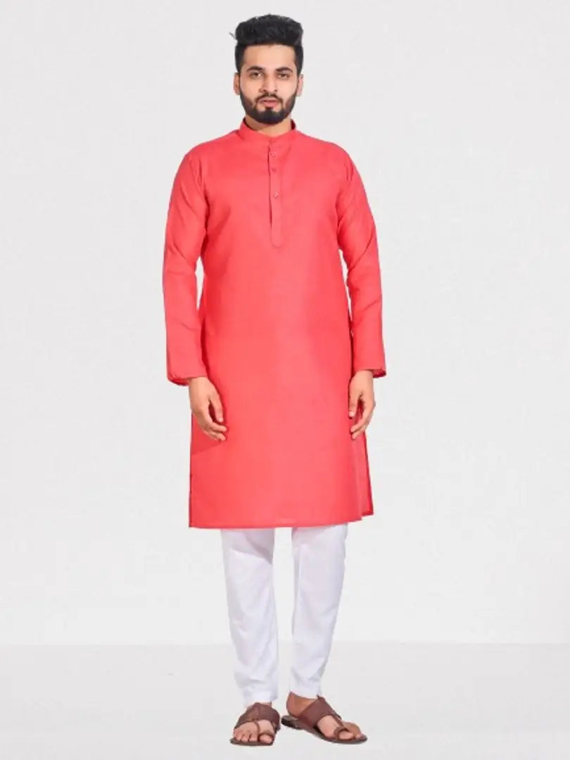 664b113f-8a6b-4c47-9f30-e7bf1521a04e_18020974-originnm80prcnt Classy Cotton Solid Kurta For Men