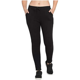 EPROR Men's and Women's Cotton Casual Trousers Black, XX Large (Pack of 1)