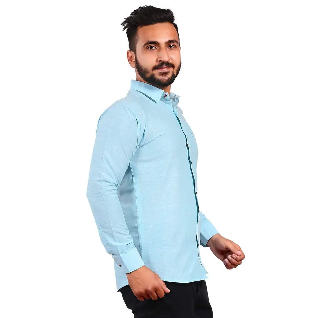 69da3409-807f-4d86-9459-5cd17dd74a7b_28334187-originnm80prcnt Aarav Boss Men Sky Blue Formal Shirt (Size- Medium)