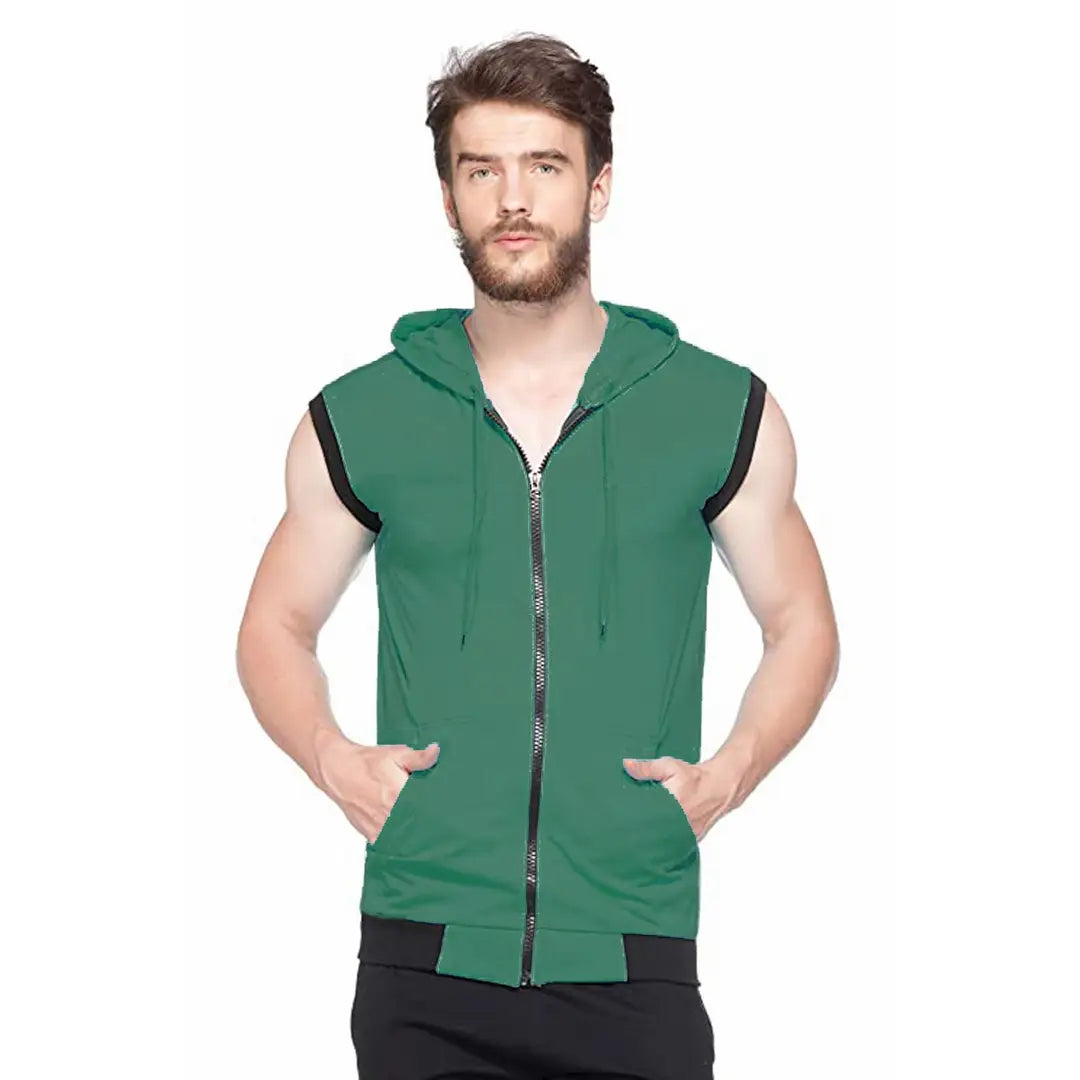 74b94a27-a1ae-4a05-96e5-861a2698a383_18485835-originnm80prcnt Adorbs Men's Cotton Blend Hooded Sleeveless Tshirt (610-xl_Bottle Green_XL) Pack of 1