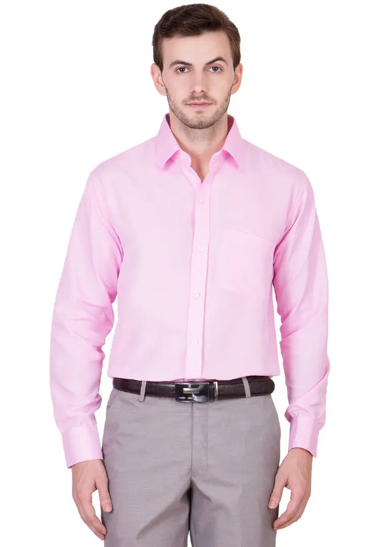 b93556b1-da71-4d2e-9ad4-e19ee616e862_26272168-originnm80prcnt BRCommunication Men's Cotton Blend Slim Fit Full Sleeve Formal Shirt (Light Pink, Medium)