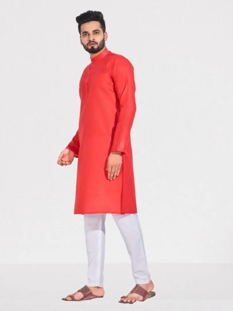 bae56a73-d8a4-4839-a049-c7ccbdc154d4_18020974-originnm80prcnt Classy Cotton Solid Kurta For Men