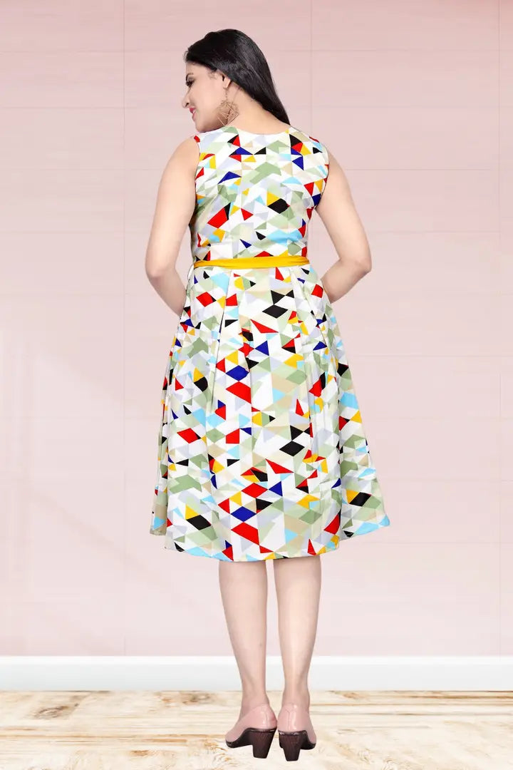 bf072d04-d06d-4da7-b0b4-80c4511e708f_3921040-originnm80prcnt Stylish Fancy Crepe Printed Knee Length Fit And Flare Dress For Women