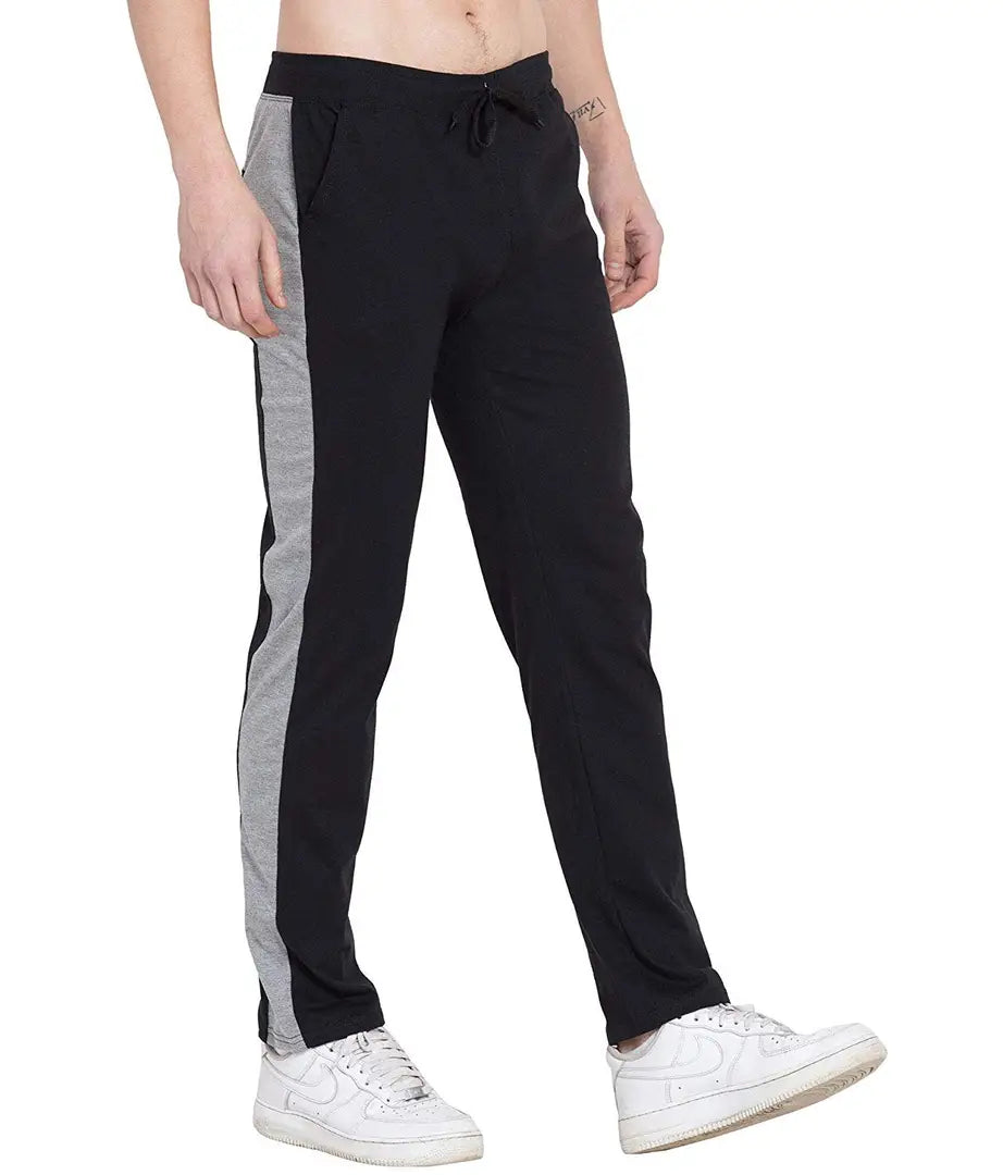 f6f02575-00cb-4999-84c2-2d0c2a0ea22c_23113882-originnm80prcnt EPROR Men's Cotton Casual Contrast Trousers Black Grey, Medium (Pack of 1)