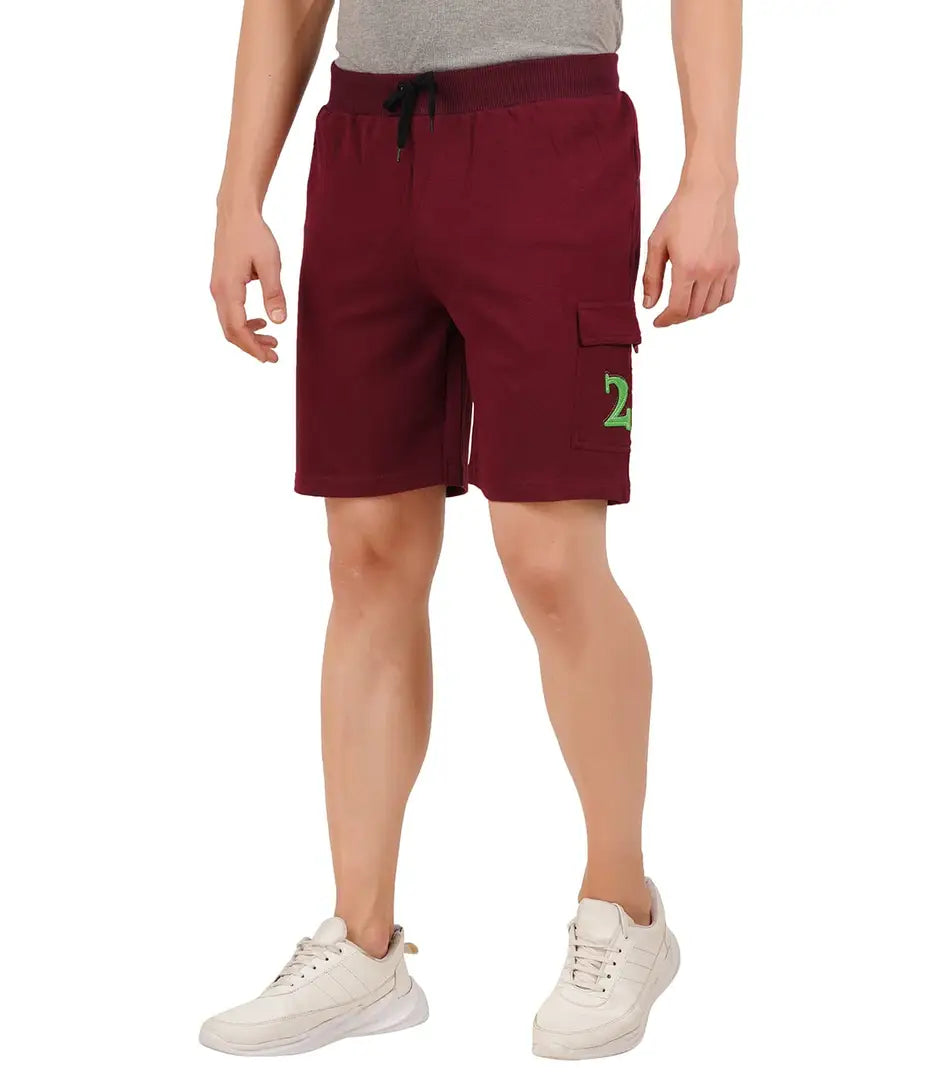 ff829fca-00df-4dda-8a46-f29fda20c002_16826308-originnm80prcnt CHECKERSBAY Mens Shorts (L, Maroon Melange)