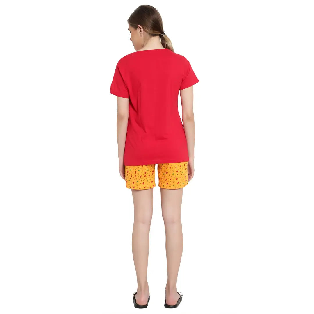 1401ad27-1abd-44ac-b7ea-379c07361c9c_5048081-originnm80prcnt DIAZ Women Shorts with Pockets Elastic Waistband Regular Stylish Night Wear Cotton Super Soft Comfortable (S to 2XL Size)