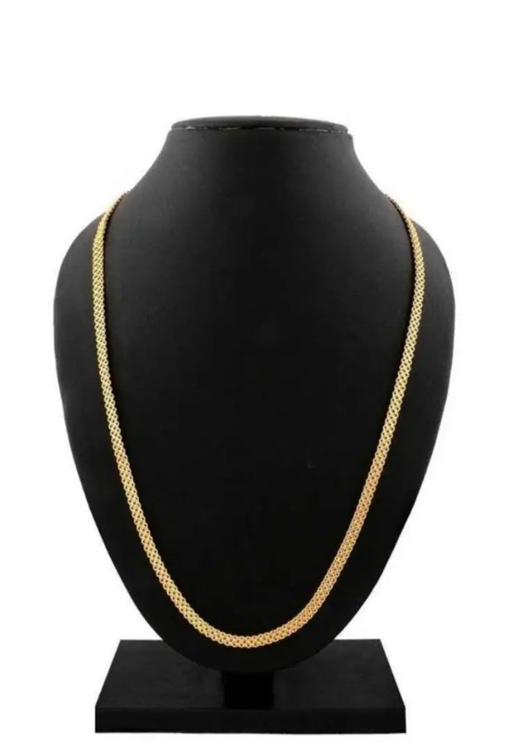 1630576495045_Screenshot_2021-03-29-14-58-58-474_com.meesho.supply-originnm80prcnt Gold Plated 22 Inches chain necklace Jewellery for Men and Women Gold-plated Plated Brass Chain