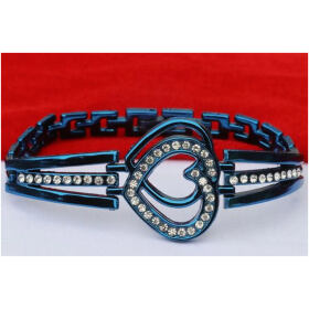 BLUE HEART BRACELET