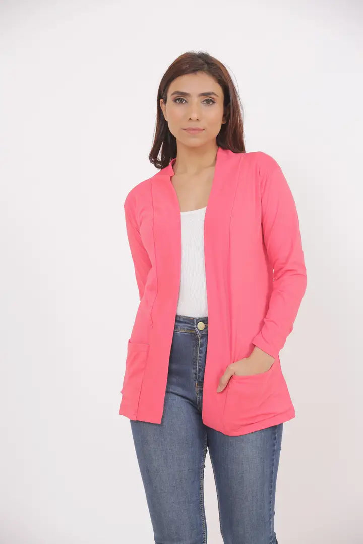 1662958934233_72_23_lshrugepocketgajarirgoriginalimafyde9r36z4yyw-originnm80prcnt Classy Orange Cotton Blend Shrug For Women