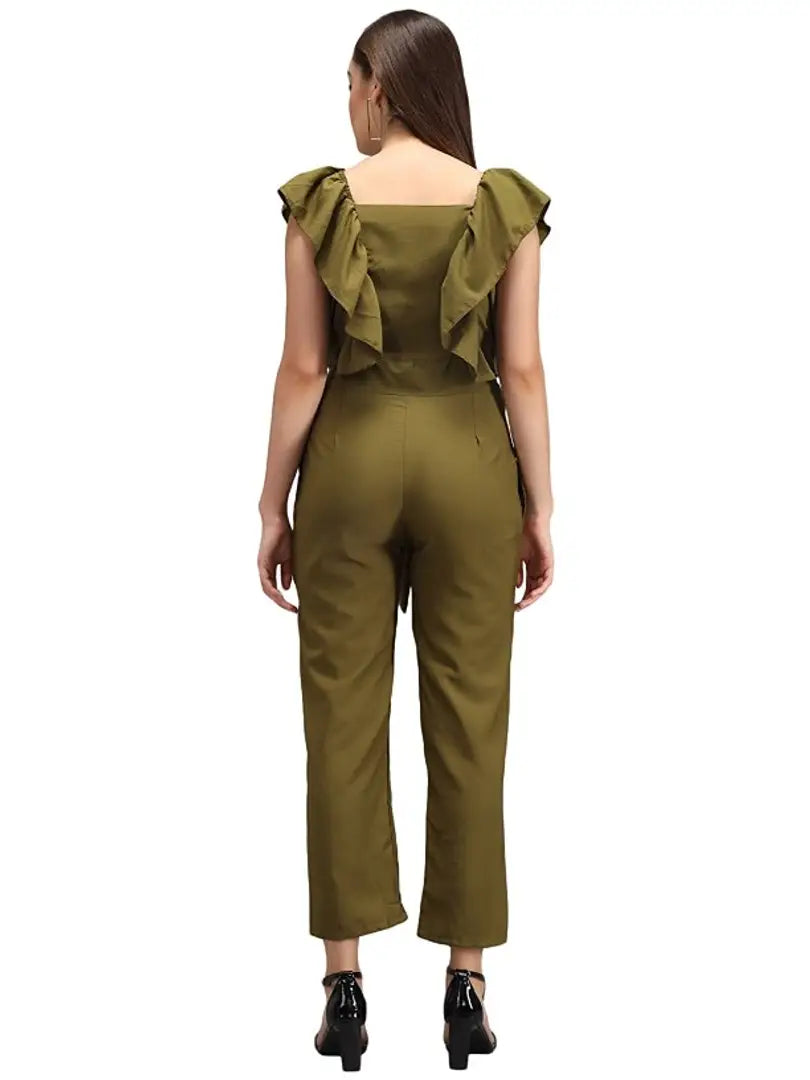 1678371850553_2-originnm80prcnt BONNIN Womens Knee Length Jumpsuit Maxi Sleeveless Crepe A-Line Dress