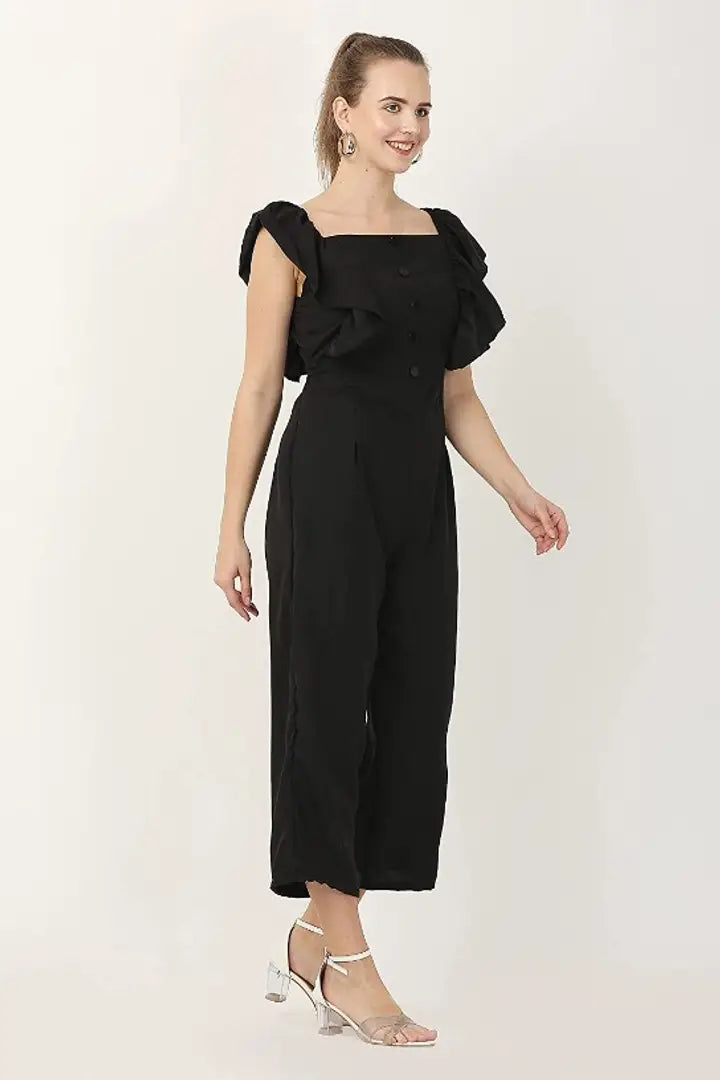1678371864154_3-originnm80prcnt BONNIN Womens Knee Length Jumpsuit Maxi Sleeveless Crepe A-Line Dress