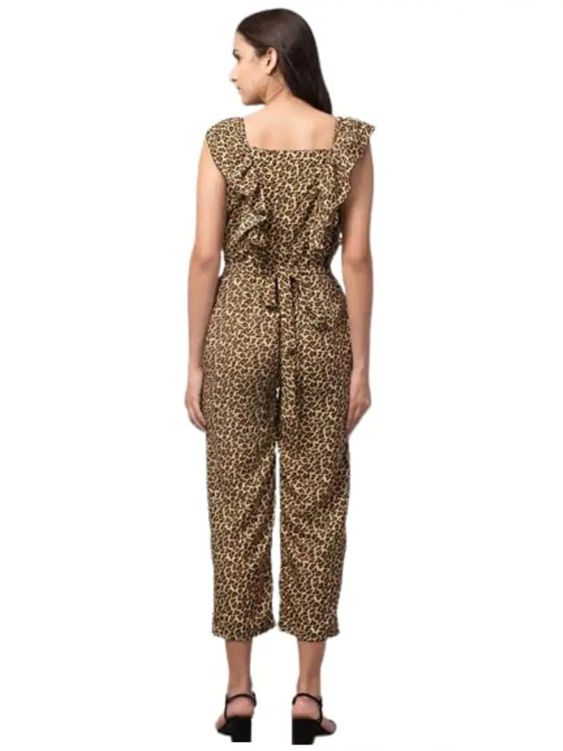 1678373291106_2-originnm80prcnt BONNIN Womens Knee Length Jumpsuit Maxi Dress Sleeveless Crepe A-Line Floral Print jumpsuit
