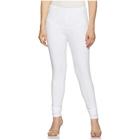 Bodycave White /Womens Cotton Stretchable Skinny Fit Leggings for Women and Girls Legging Free Size
