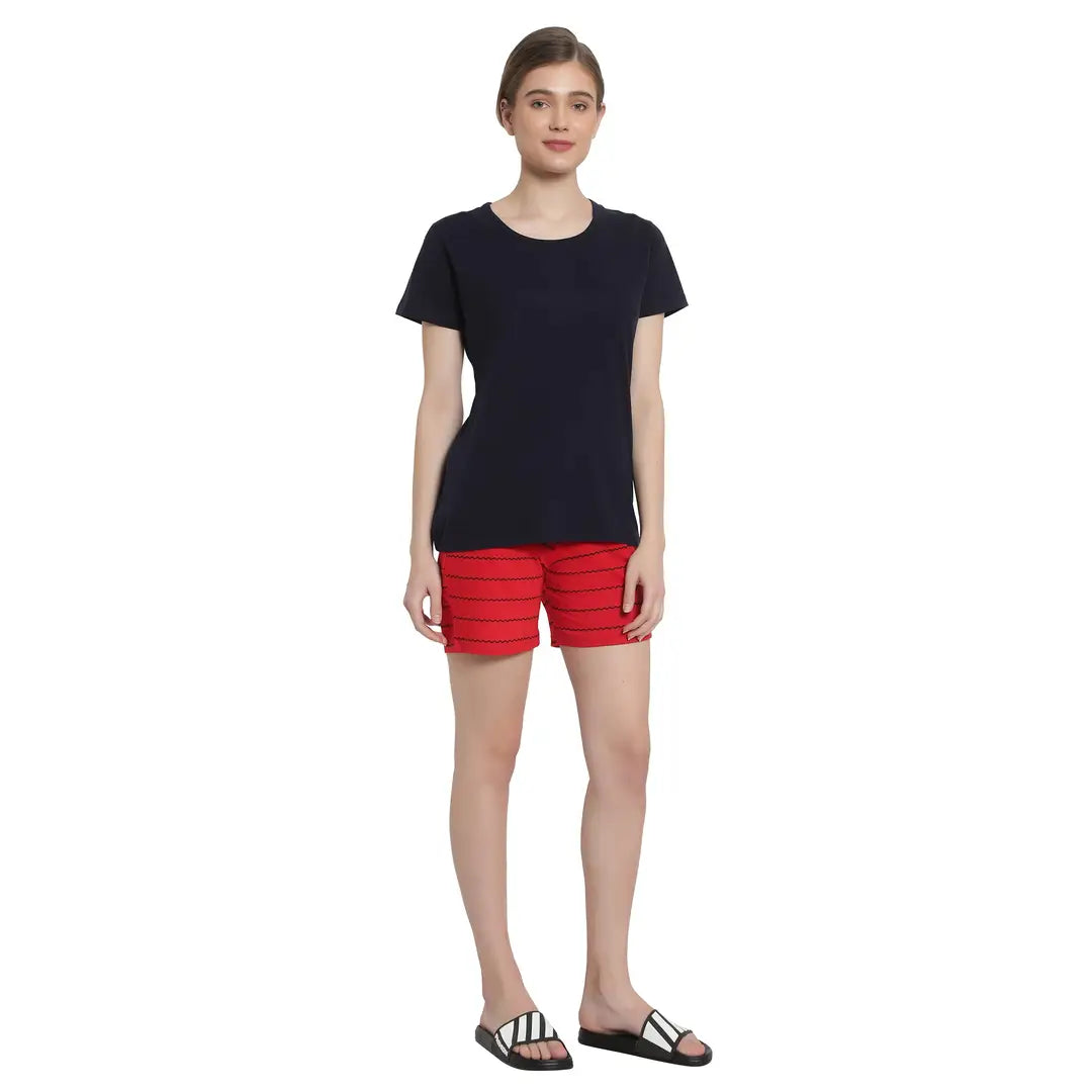 5e5ecb06-546e-4698-8d05-3dd58ddee711_5048081-originnm80prcnt DIAZ Women Shorts with Pockets Elastic Waistband Regular Stylish Night Wear Cotton Super Soft Comfortable (S to 2XL Size)