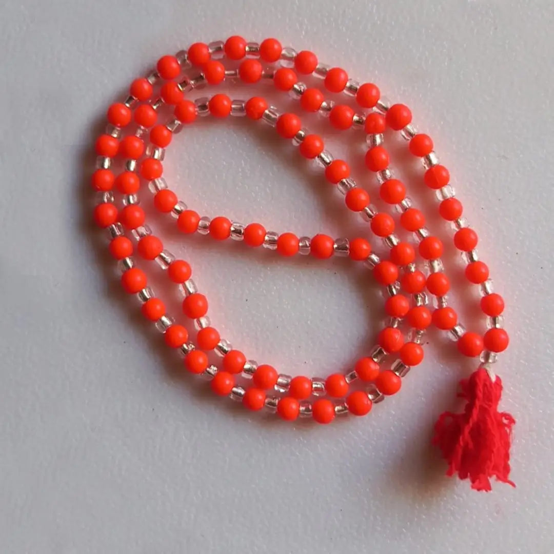 9c6e5ddb-8813-49fc-ab43-e9df6ff5c481_18907446-originnm80prcnt Ayyappan Traders Orange Bead with Crystal Mala || Oragne Bead with Crystal Necklace