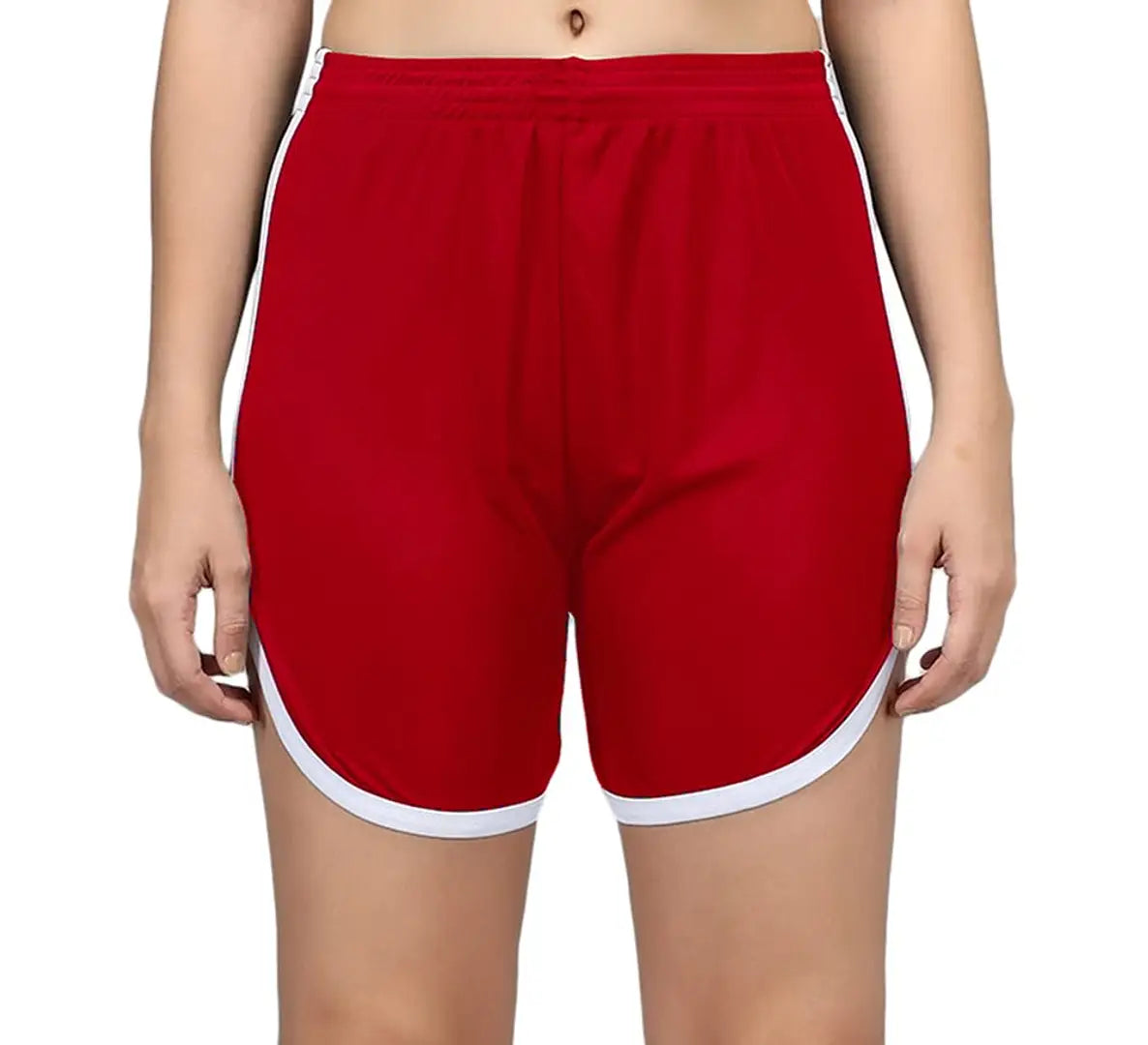 e7972074-62b2-4dce-82f7-7c8156ed0d48_10328127-originnm80prcnt CONFIRTINO Women Cycling Shorts (CFTFSHMDSRED_Red_Free Size from 26 to 34 Waistline)