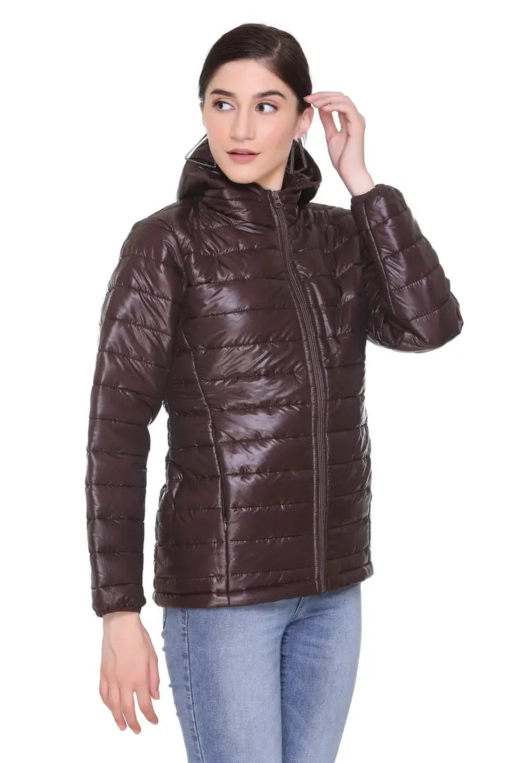 eb43855d-9201-412e-a578-9ae4e0702083_29718727-originnm80prcnt Fabulous Brown Nylon Solid Ethnic Jackets For Women