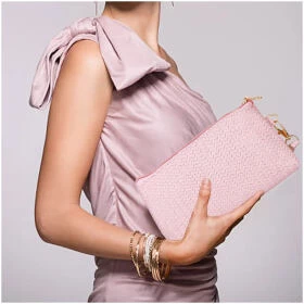 Chamki clutch Pink 01