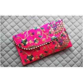 Classic Embroidered Clutches